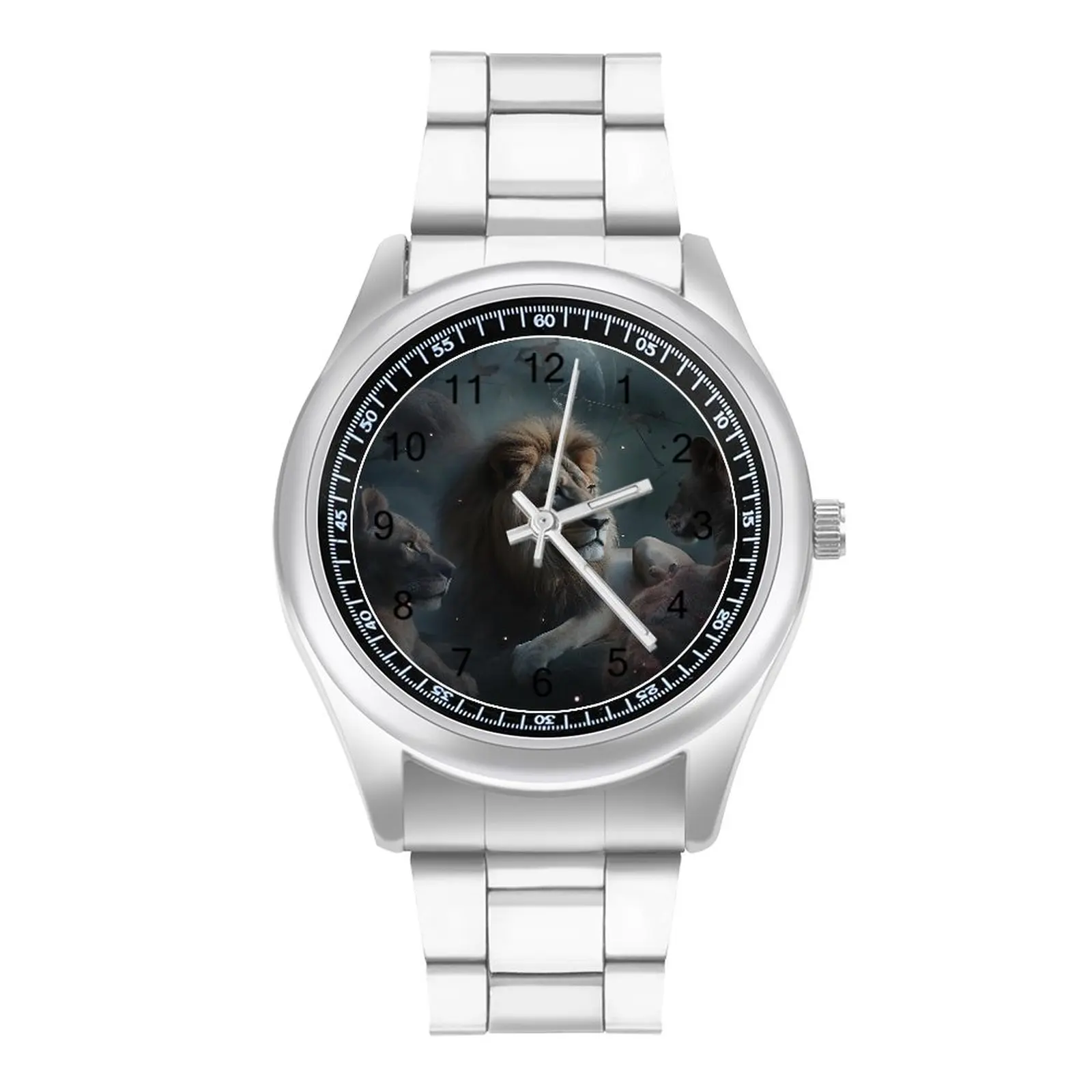 

Lion Quartz Watch Mystical Realms Photo Beautiful Wrist Watches Stainless Fashion Office Ladies Wristwatch