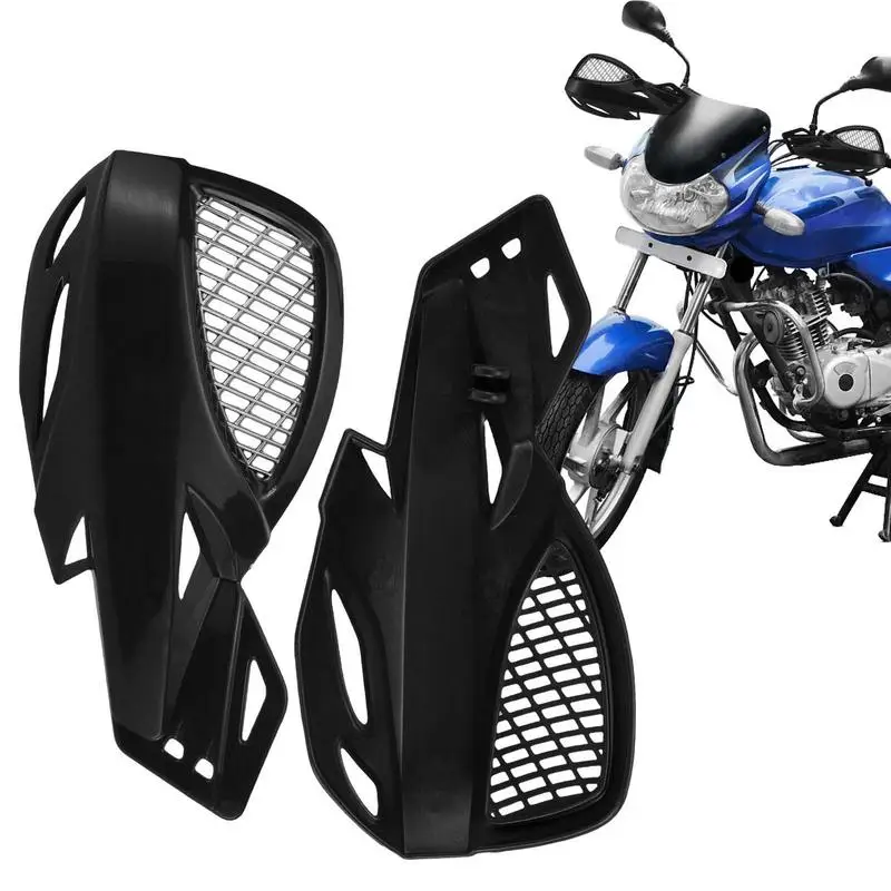 

Handlebar Guard Hand Guards For Snowmobile Retrofits Motorcycle Hard PP Reinforced Black For Dirt Bike For Motocross Off Road