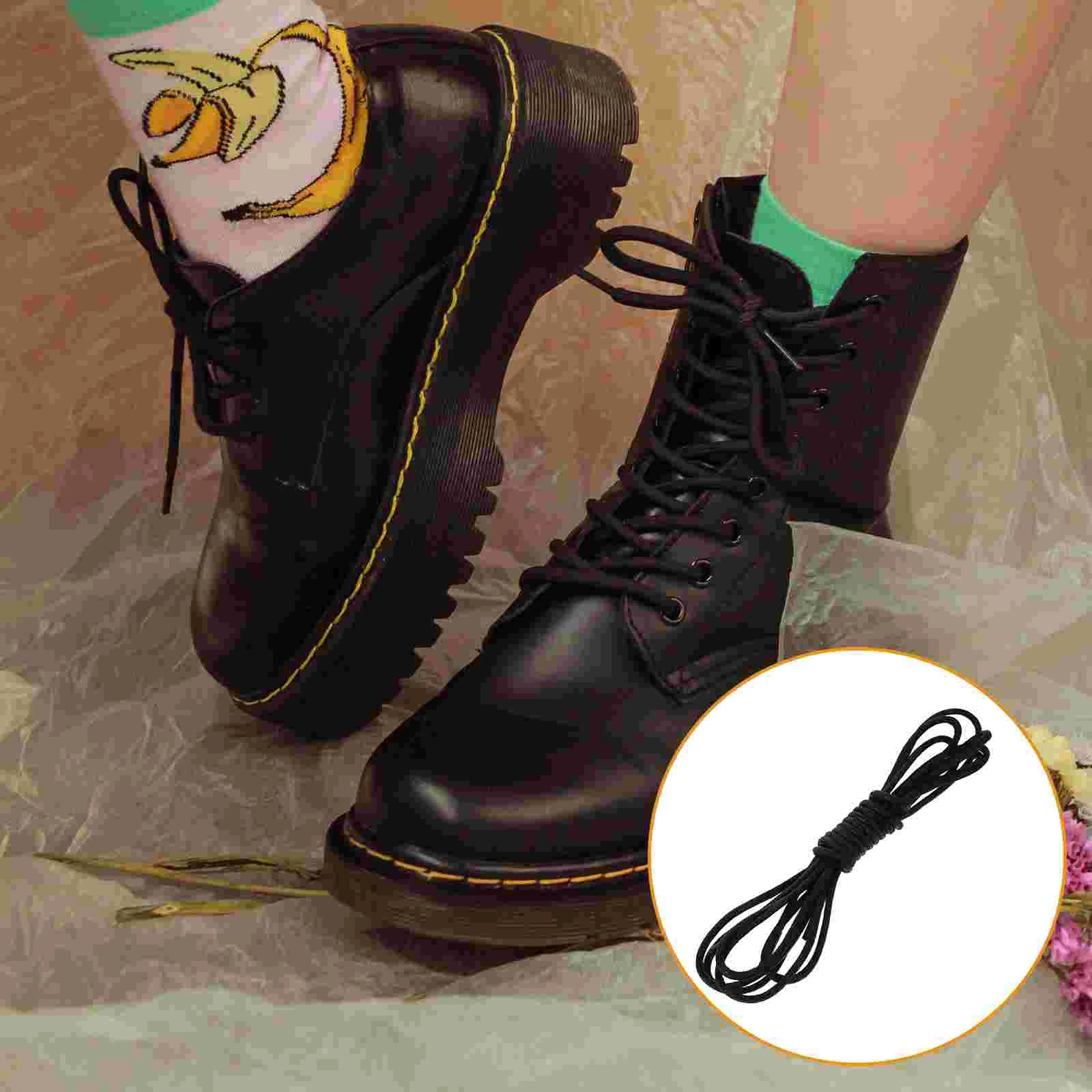 

1 Pair Shoe Lace Dress Shoe Laces Round Shoe Laces Formal Boot Shoelace