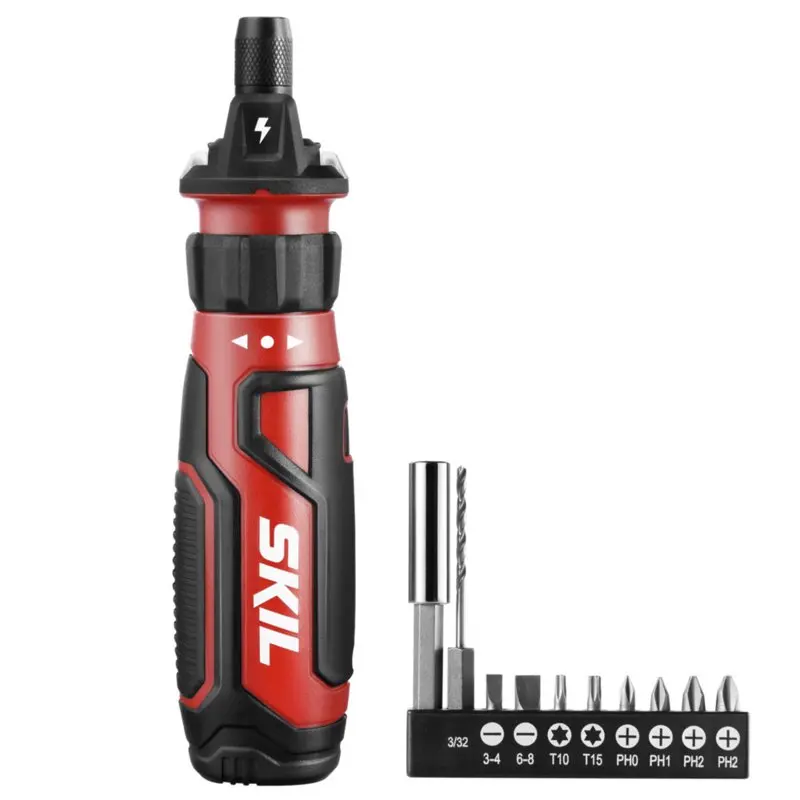 

4V Rechargeable Screwdriver with Circuit Sensor™ Technology