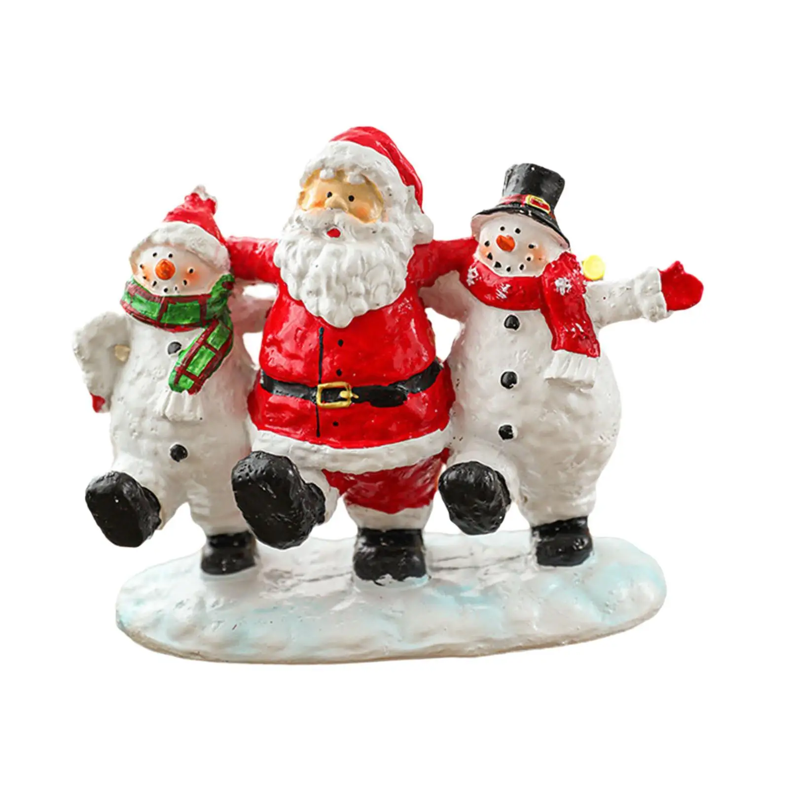 Рождественская фигурка Санта-Клауса из смолы книжная полка подставка для