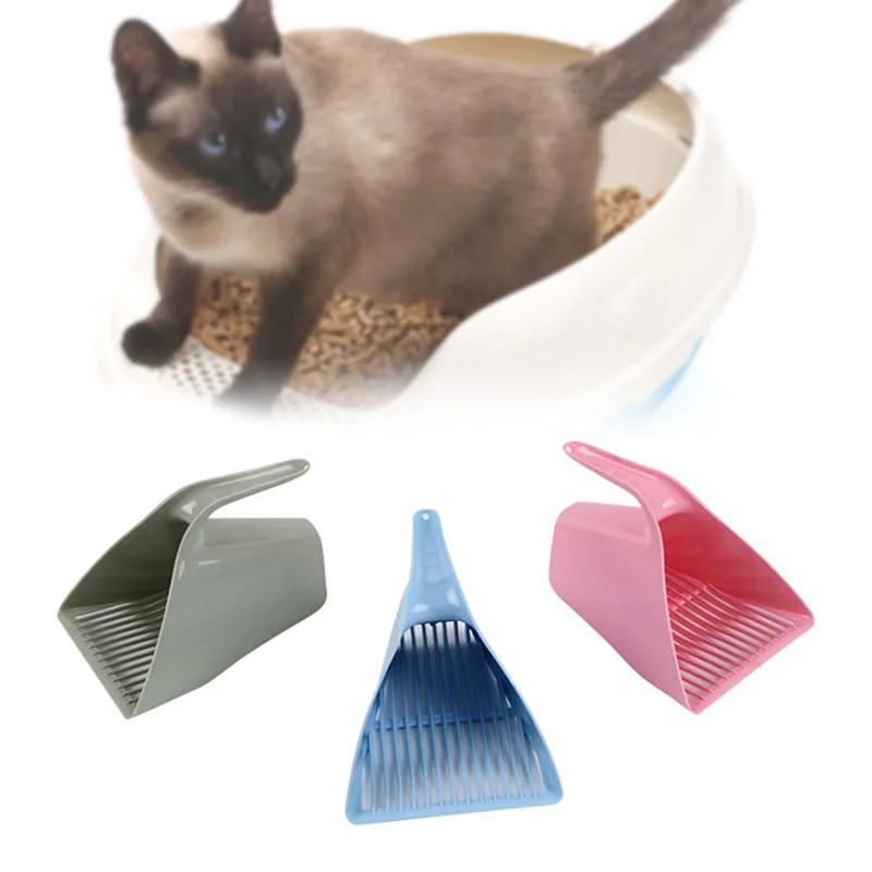 

1 Pc Cat Litter Shovel Pet Cleaning Tool Plastic Scoop Cat Sand Toilet Cleaning Poop Shovel Pet Cleaning Supplies