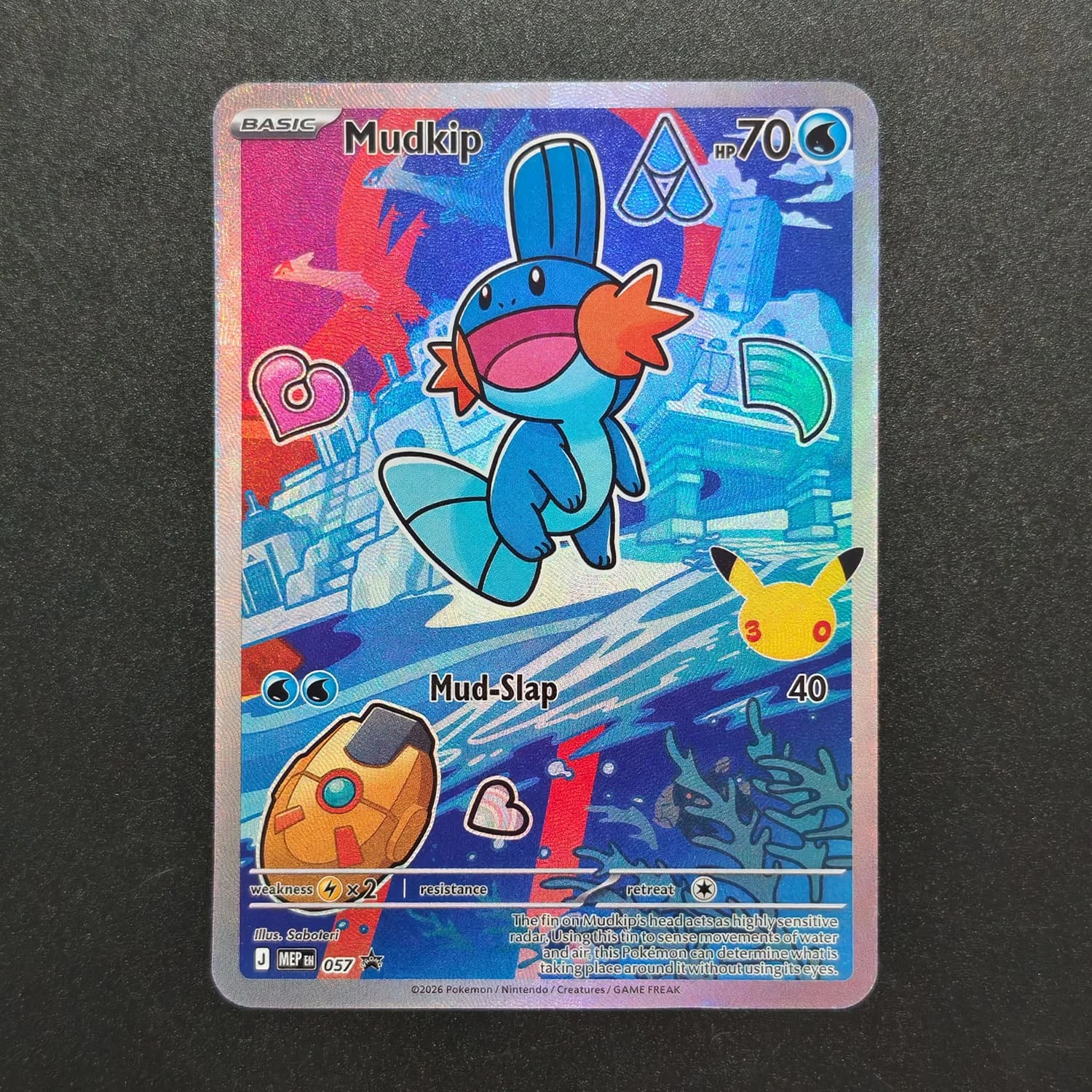Фото Коллекционная карточная игра Self Made Proxy Pokemon English 30TH Celebration First Partner MEP Series 3 Hoenn Kalos Paldea №4