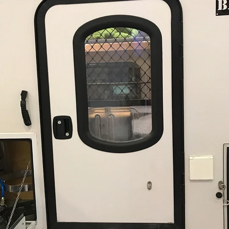 Отличное качество аксессуары для автофургона Круглая дверь Ridian Tear Drop 620*900 мм