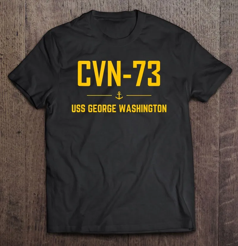 

Cvn 73 Uss George Вашингтон футболки оверсайз для мужчин Мужская хлопковая футболка оверсайз Футболка мужская футболка