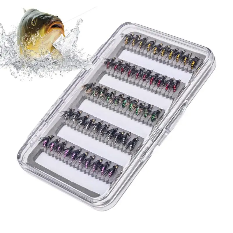 

Bass Allure Fishing Hook Saltwater Hooks Artificial Flying Hook Lure Set Saltwater Freshwater Hooks Dry Lures Flying Hook For