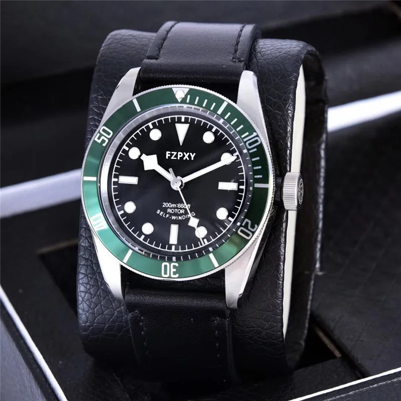 

Часы Мужские автоматические механические из нержавеющей стали с сапфировым стеклом, 904L