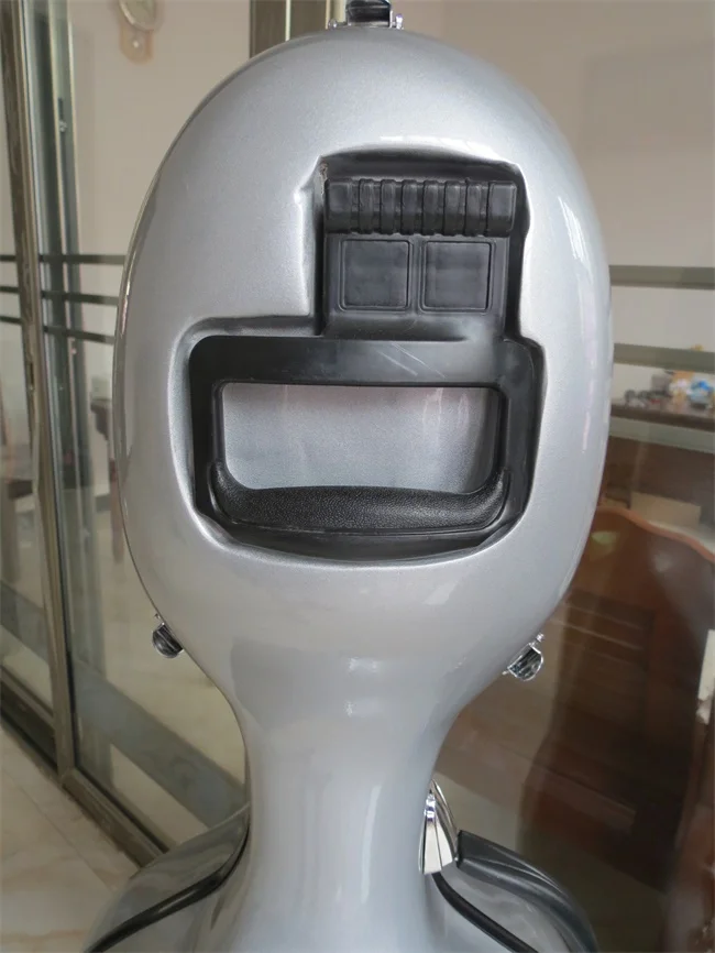 Отличный твердый футляр для виолончели из стекловолокна 4/4 серого цвета с