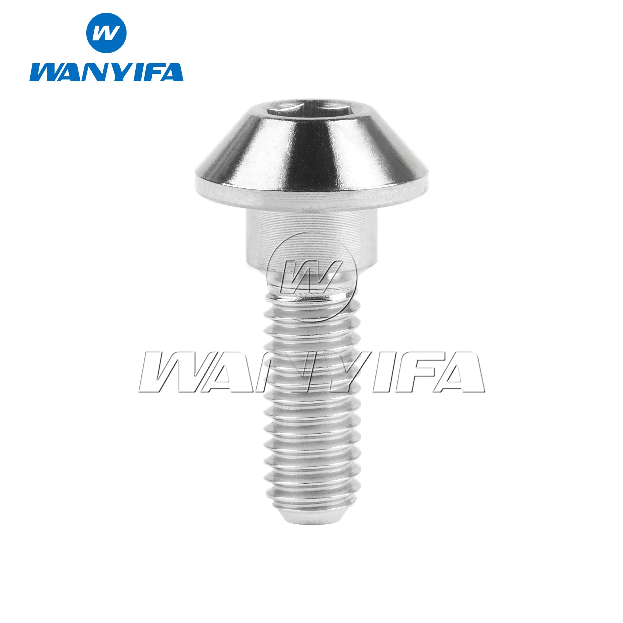 

Wanyifa 4/10 шт. титановый болт M6 X 20/25 мм болты с шестигранной головкой для тормозов мотоцикла Yamaha