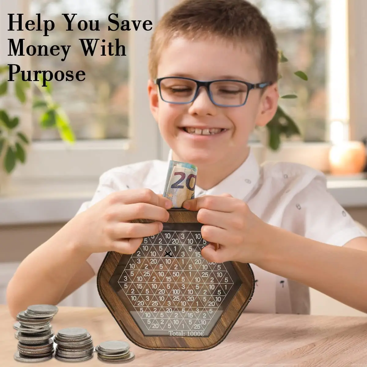 With Digital Scale Decorative Birthday Gifts College Savings Target Adult Coin Piggy Banks For Cash