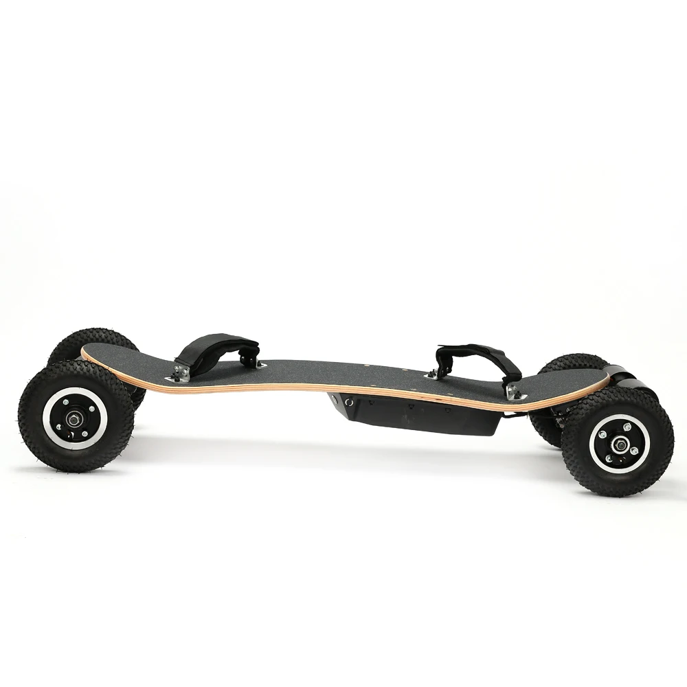 

all terrain dual belt fast skate board electric skateboard with esc