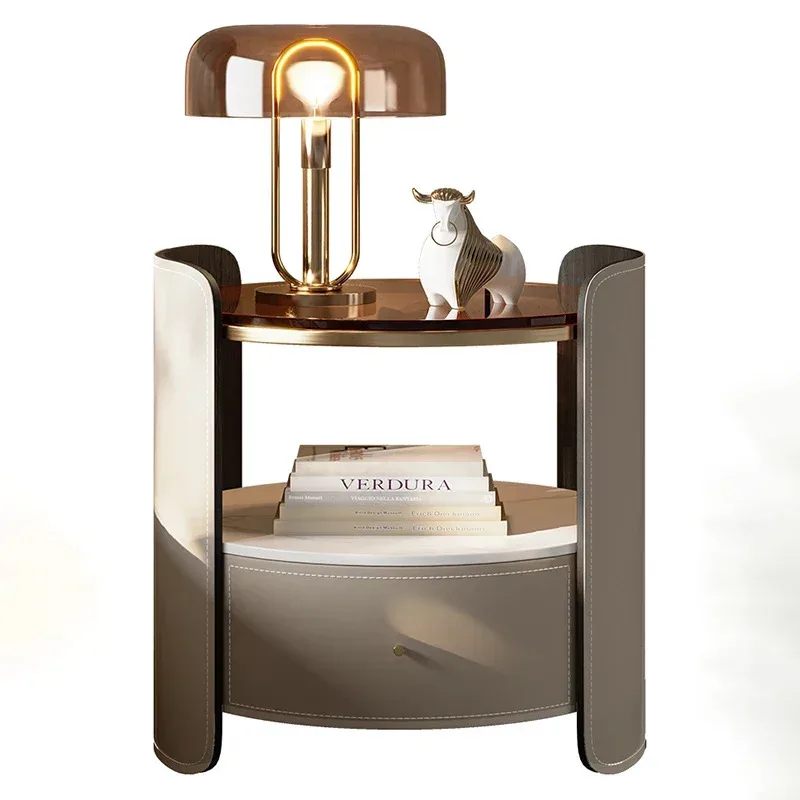 Декоративная прикроватная тумбочка для макияжа маленькая полная деревянная