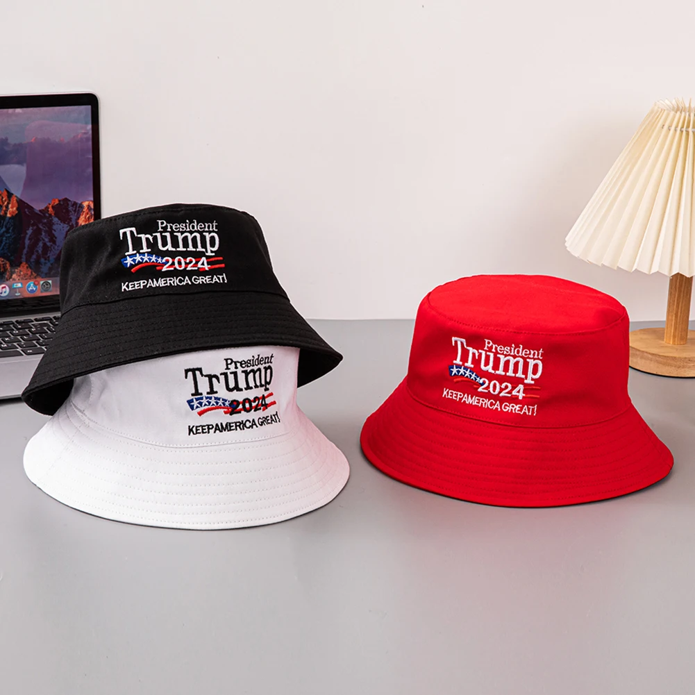Панама Trump 2024 держите Америку отличная кепка для рыбалки на открытом воздухе