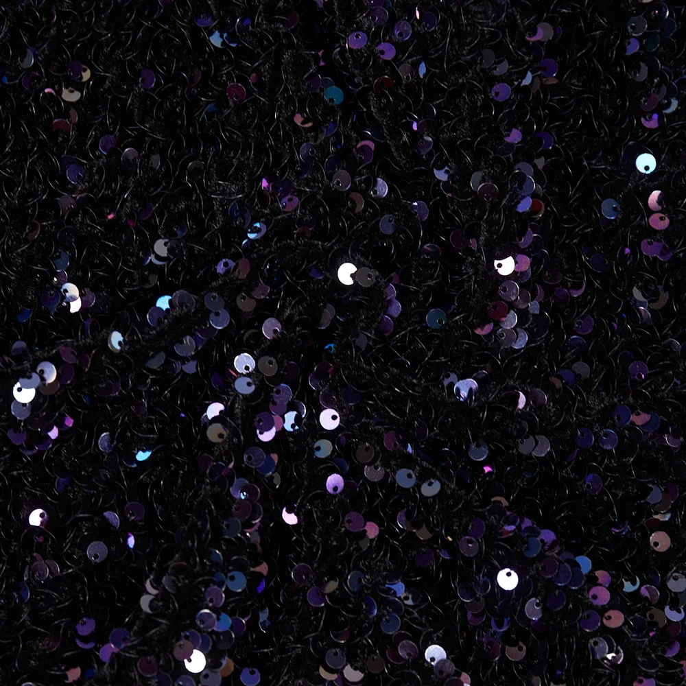 Женское платье с одним открытым плечом облегающее мини без рукавов блестками