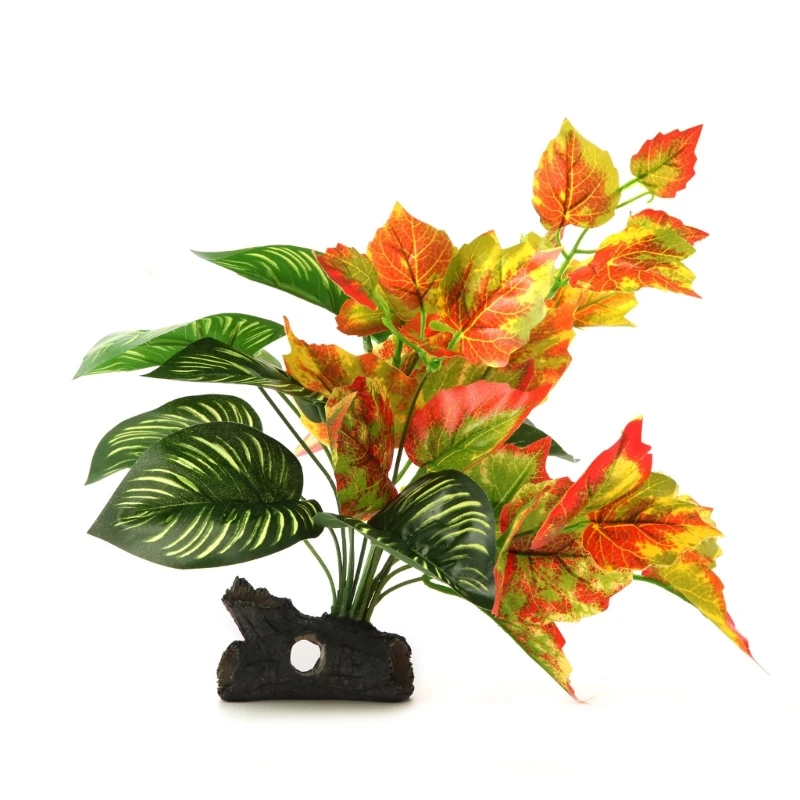 

E9LD стеклянная фотография, маленькие аквариумные Аква-растения, украшение для рыбы, фотография