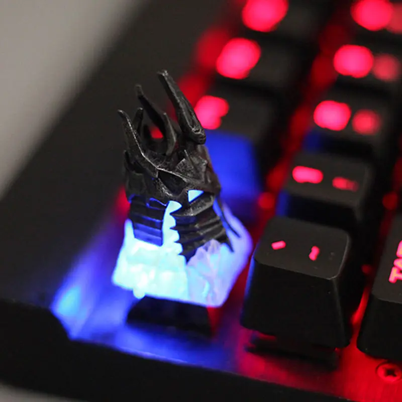 

Bar Lich King Key Cap Transparent Keycap Key Cap Cross Axle Mechanical Keyboard Keycaps Key Cap keycap set keycaps