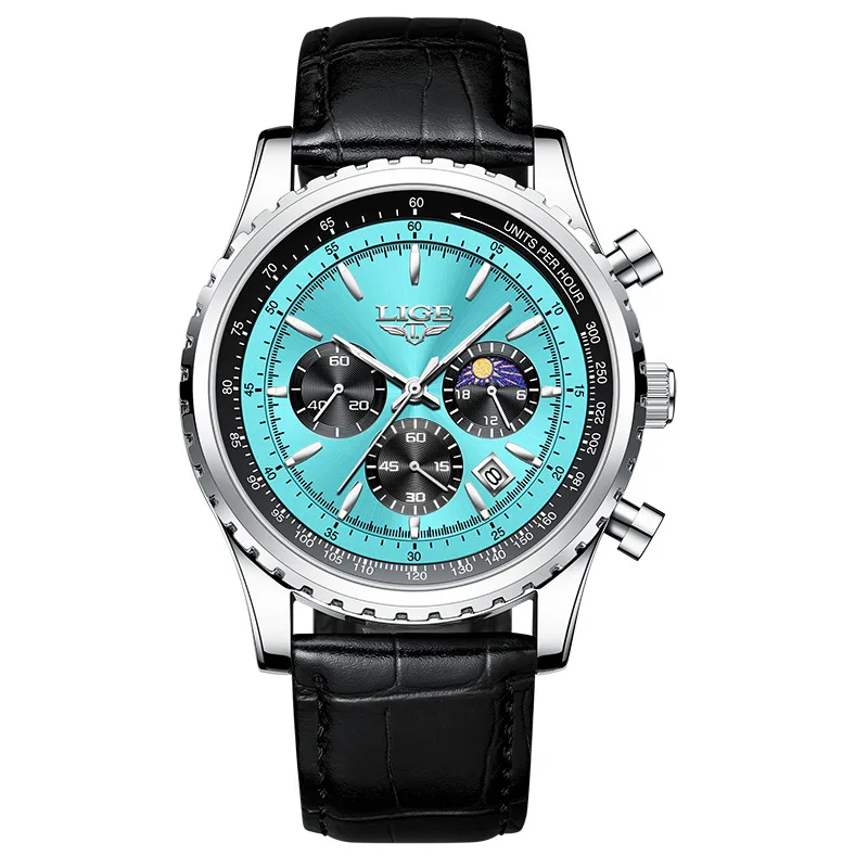 

New Men's Quartz Watch Multifunctional Timing Sports Waterproof Watch Business Hot Men's Watch