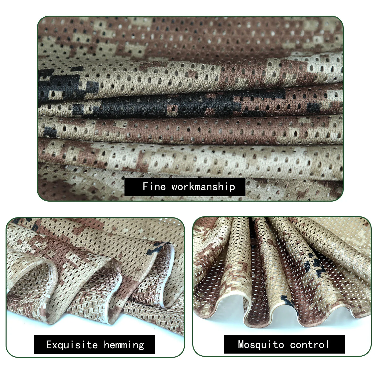 Одинарная мерная сетка камуфляжная украшение для сада и дома Заборная 1 5 м