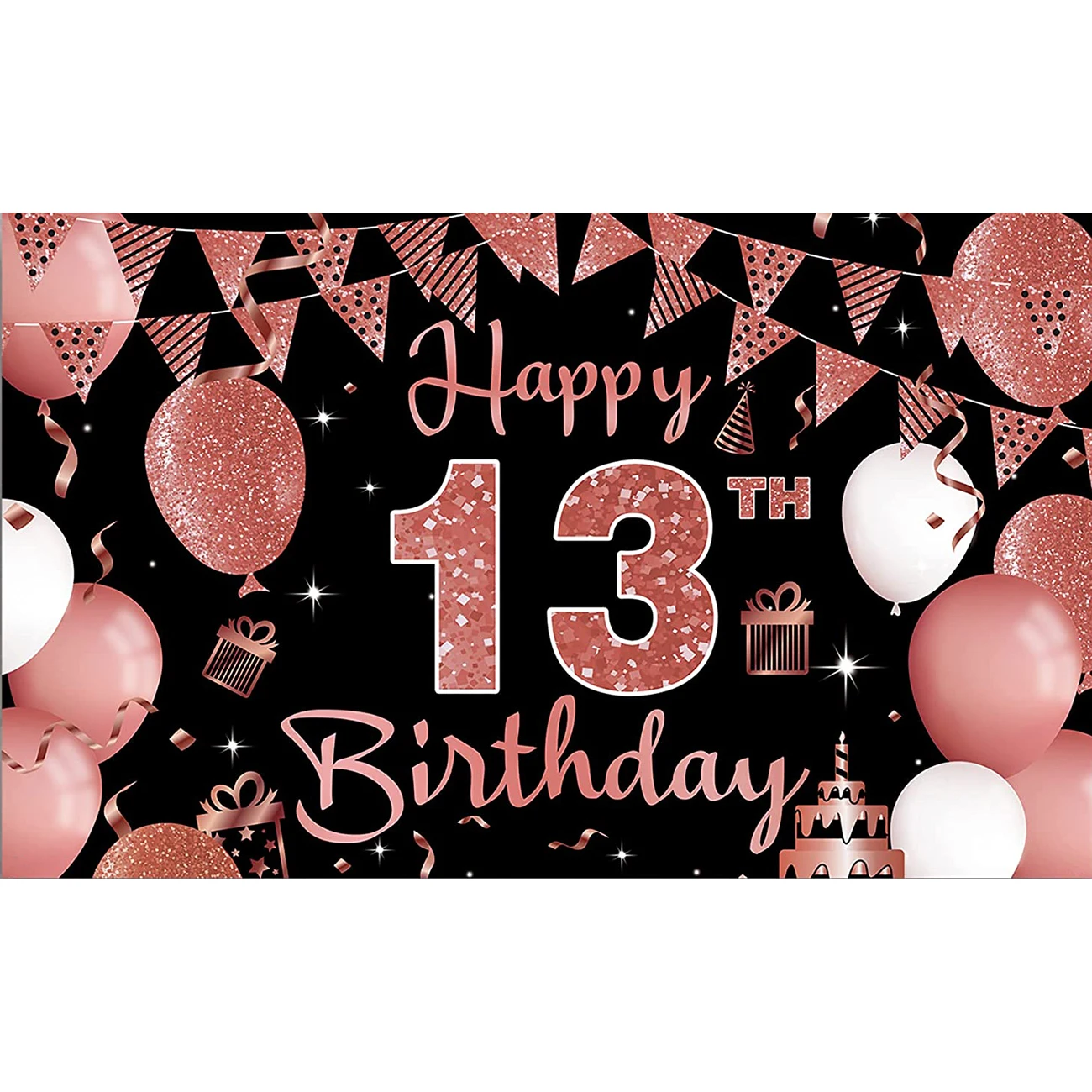 

Фон для фотографий с надписью «Happy 13-й день рождения»