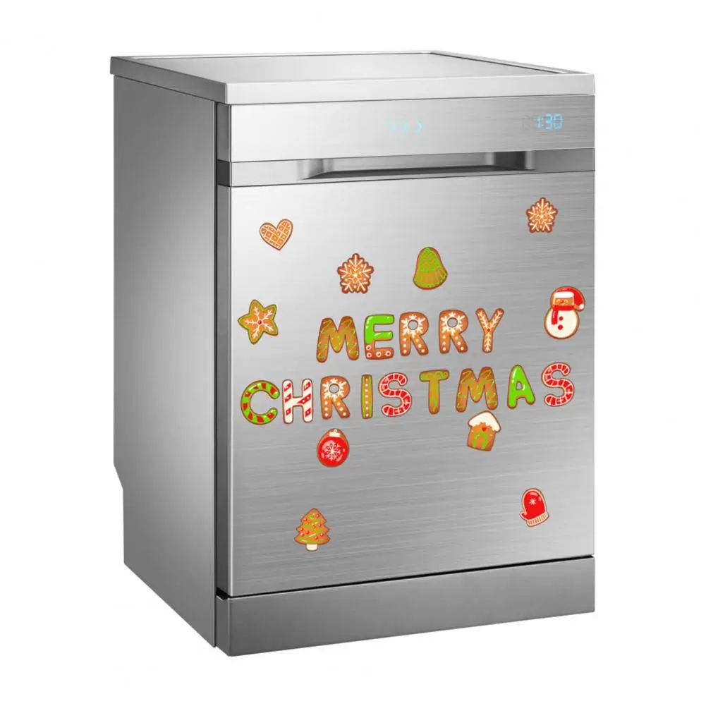 Магнит на холодильник Merry Xmas магнит Санта-Клауса праздничный рождественский