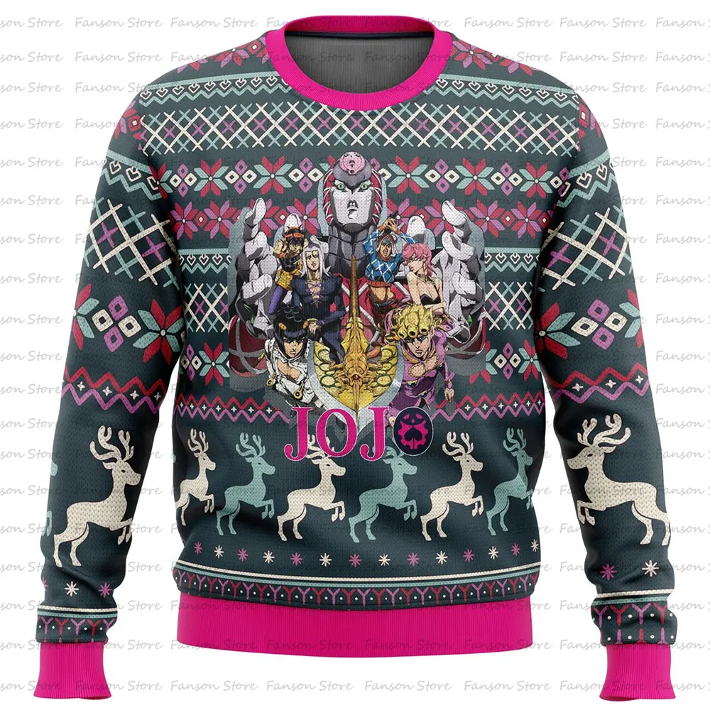 Jojo's Ives Arre Adventure Joseph Joestar Oh My God-Ly Pull de Noël для мужчин и женщин пот с капюшоном пары Y