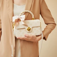 womens printed leather handbag fashion luxury large capacity shoulder high quality messenger saddle bag ladysmall square tote