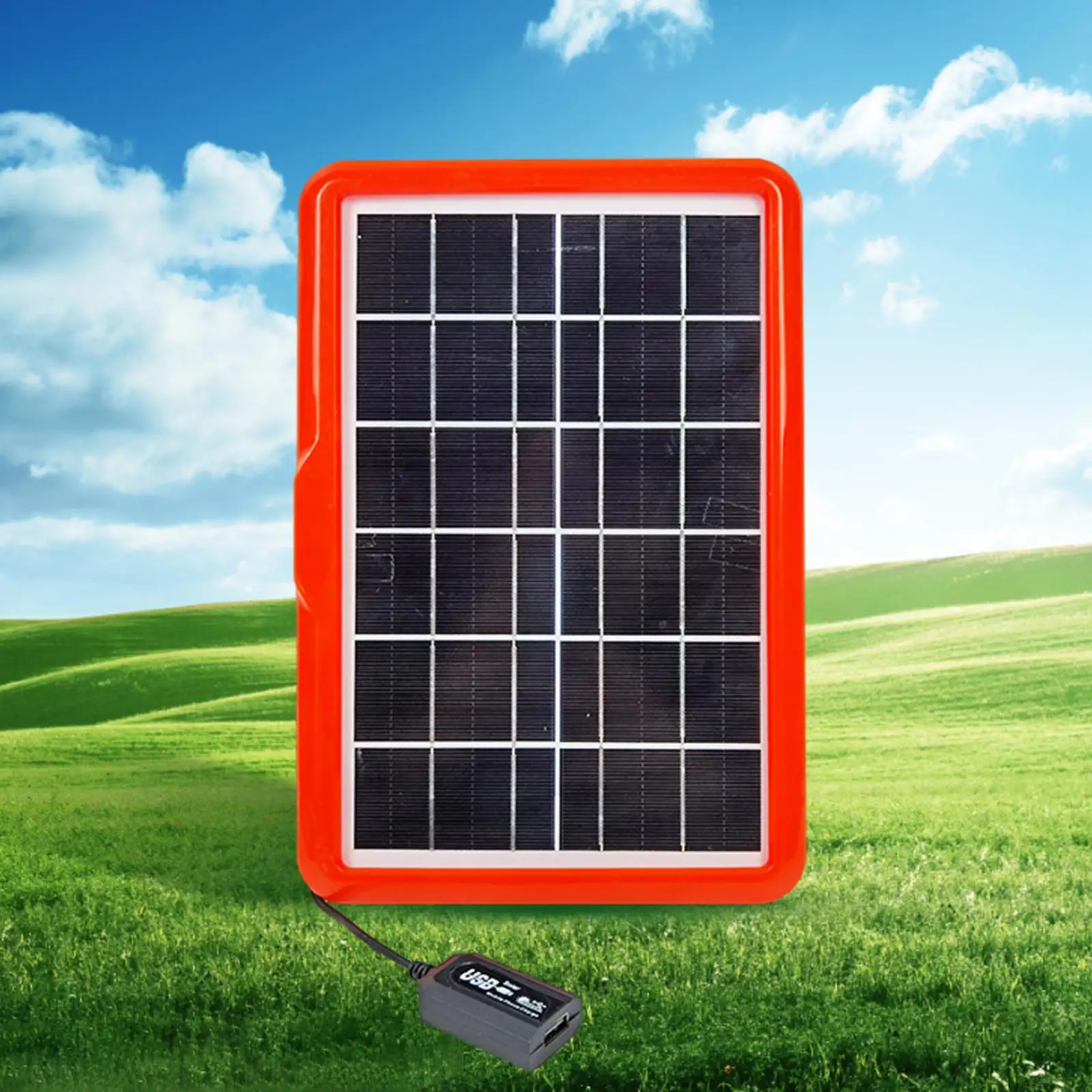 

Mini Solar Panel with Solar Cell Monocrystalline Module Solar Panel Charger for Camping Lights