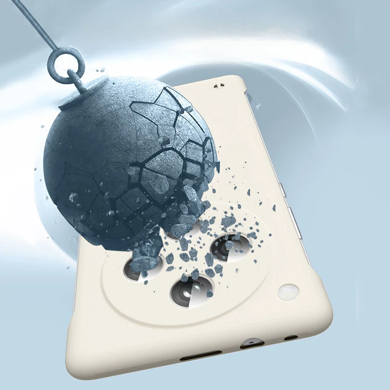 Тонкий жесткий безрамный ультратонкий чехол для телефона из ПК OPPO Find X8Pro