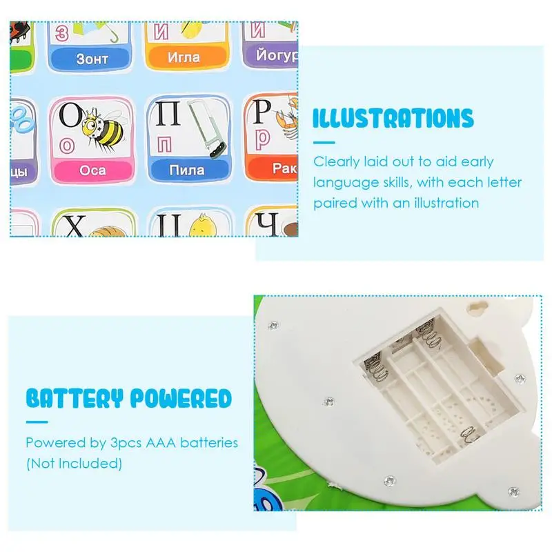 Детские книги с русским алфавитом для раннего развития