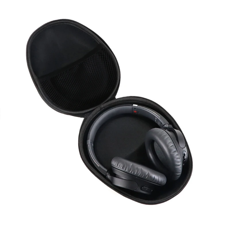 

PU Leather Storage Bag Portable Hard Carry Case EVA Shell for S-ony WH-CH700N