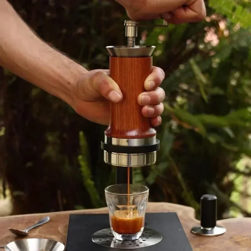 Кофеварка для эспрессо Арам ручная кофемашина не требует электроэнергии