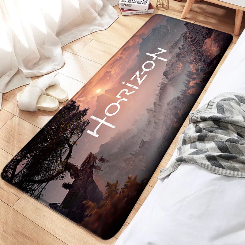 

Welcome Carpet Horizon Zero Dawn Floor Mat Doormats Pet Rug Bathroom Mat Kitchen Hallway Foot Rugs Home Decor Halloween Gift