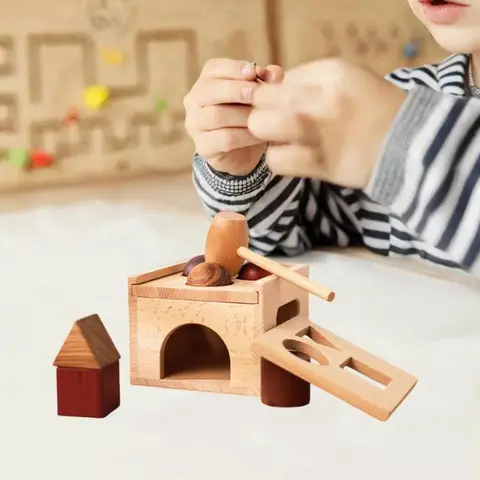 Деревянные игрушки для стукания Perfeclan