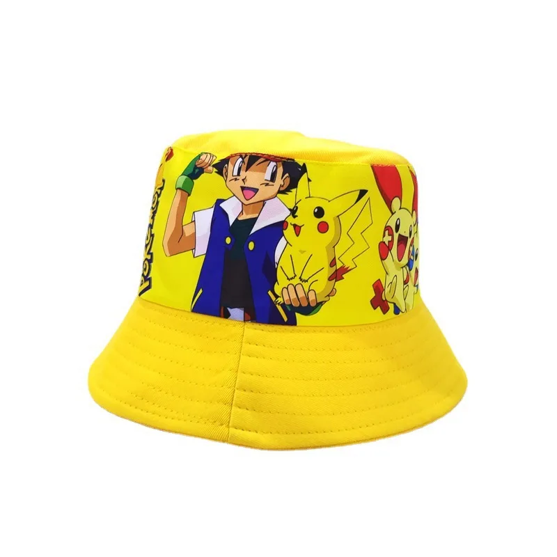 Pokemon Baseball Cap Pikachu Y2k Beach Anime Character Funny Hat Outdoor Sports Sunhat Kawaii Kids Toys Birthday Gift images - 6