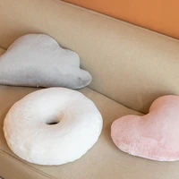 cushion plush pillow love cloud solid color living room bedroom lovely doughnuts nordic ins style decorative home textiles