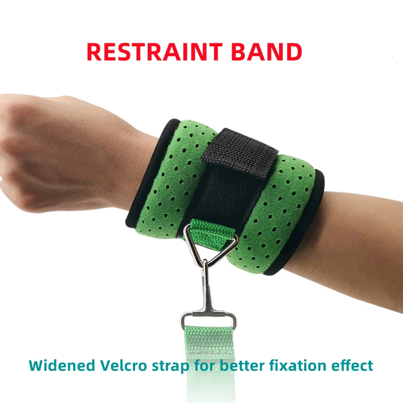 

Универсальный парализованный Фиксирующий Ремень для рук и лодыжек, фиксирующий ремень для запястья, ног и конечностей, Фиксирующий Ремень для инвалидной коляски и кровати