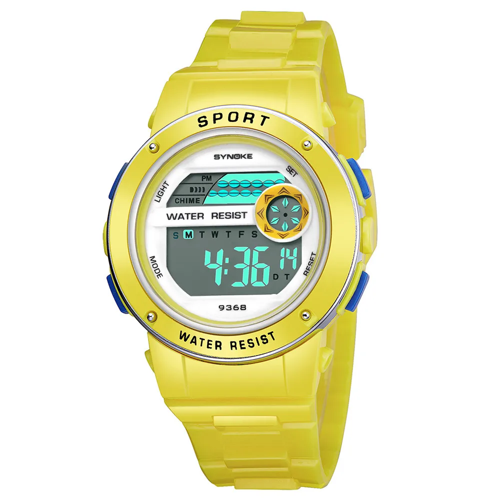 

Children Boys Student Waterproof Sports Watch LED Digital Date Wristwatch Спортивные часы Reloj deportivo Relógio Desportivo