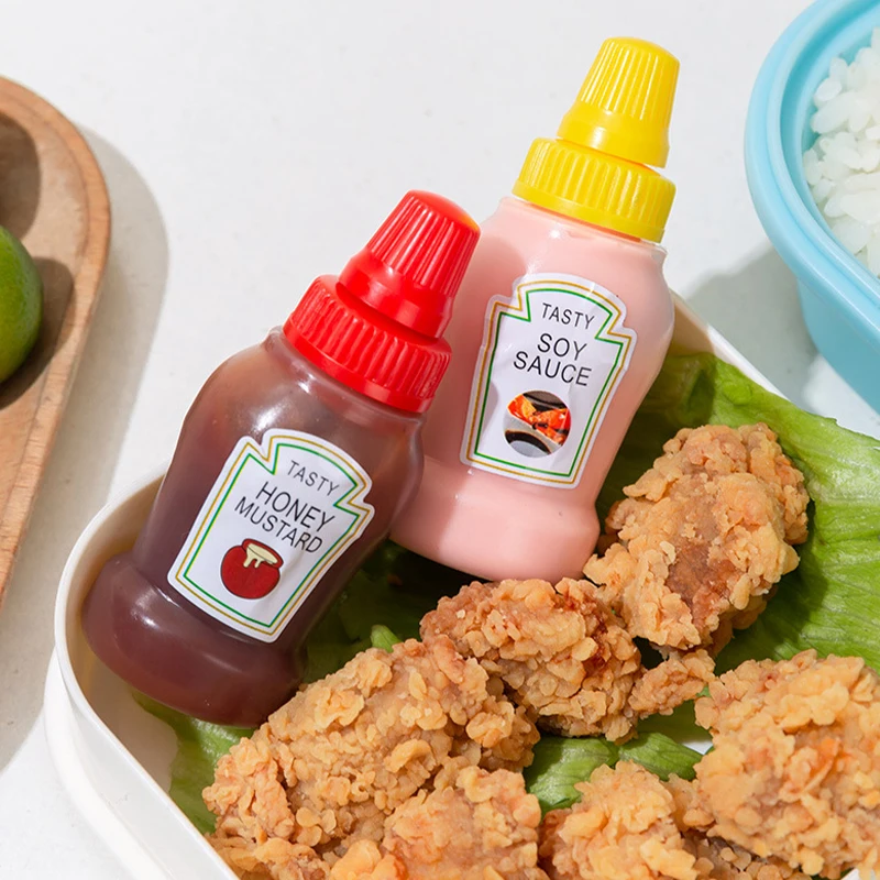 4 шт./набор мини-Бутылочки для томатного кетчупа 25 мл