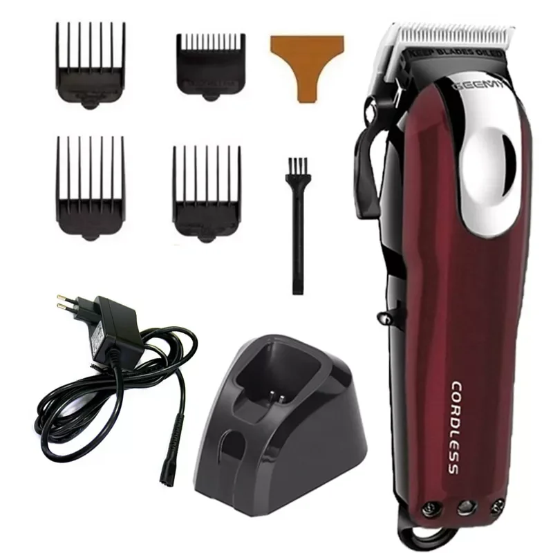 

Cordless hair clipper for men professional powerful hair trimmer beard adjustable electric hair cutting machine rechargeable