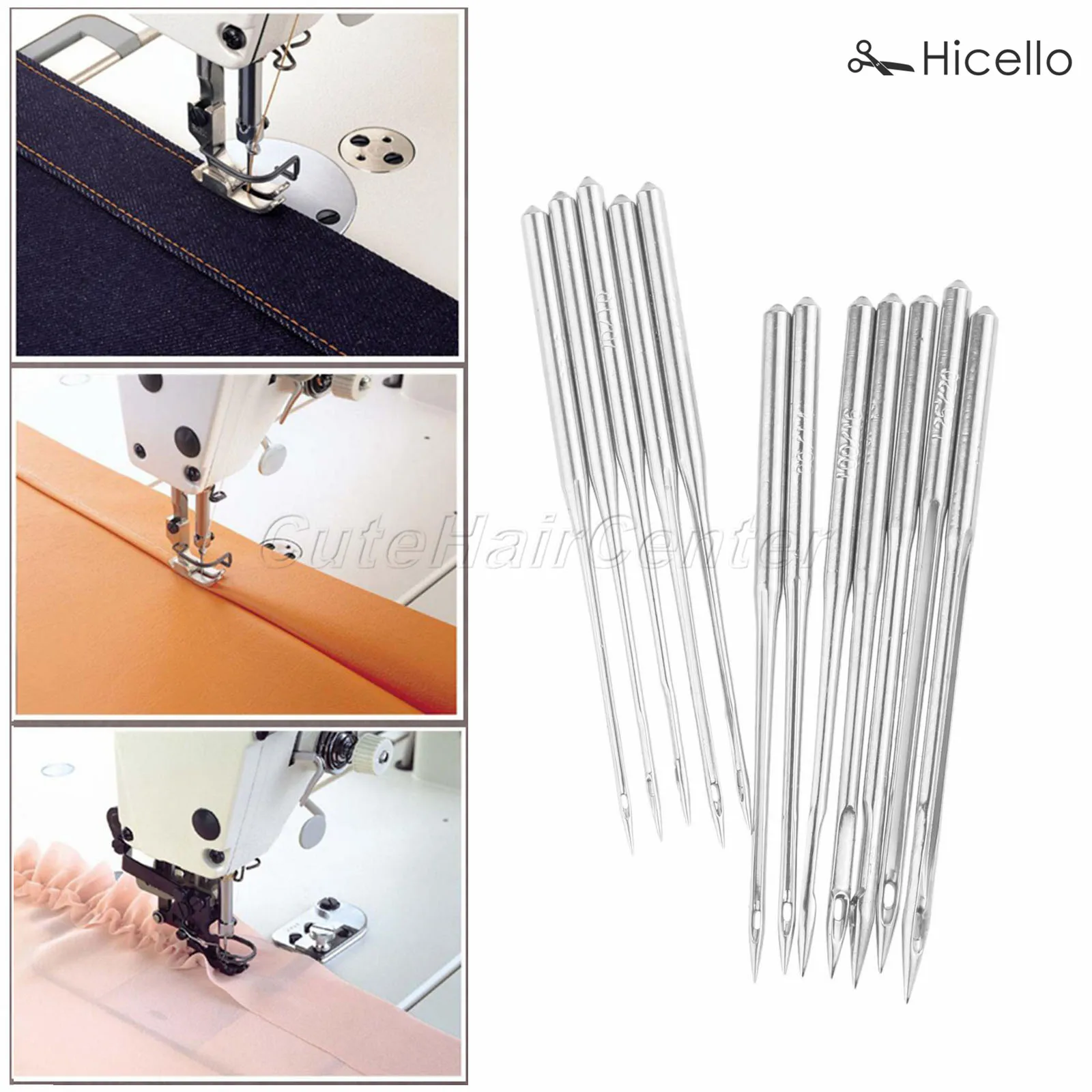 

50PCS DB*1 Sewing Needles Industrial lockstitch Sewing Machine all size 37mm DB x 1 Needle for general Sewng Machines Hicello