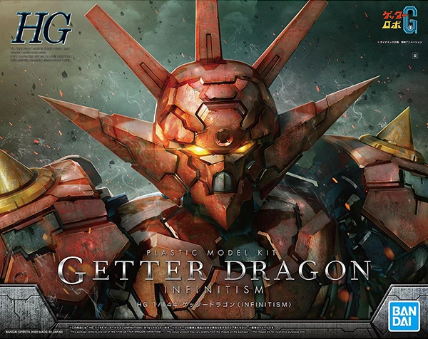 

SUPER ROBOT Model HG 1/144 Getter Dragon INFINITISM Ver Unchained Mobile Suit Kids Toys