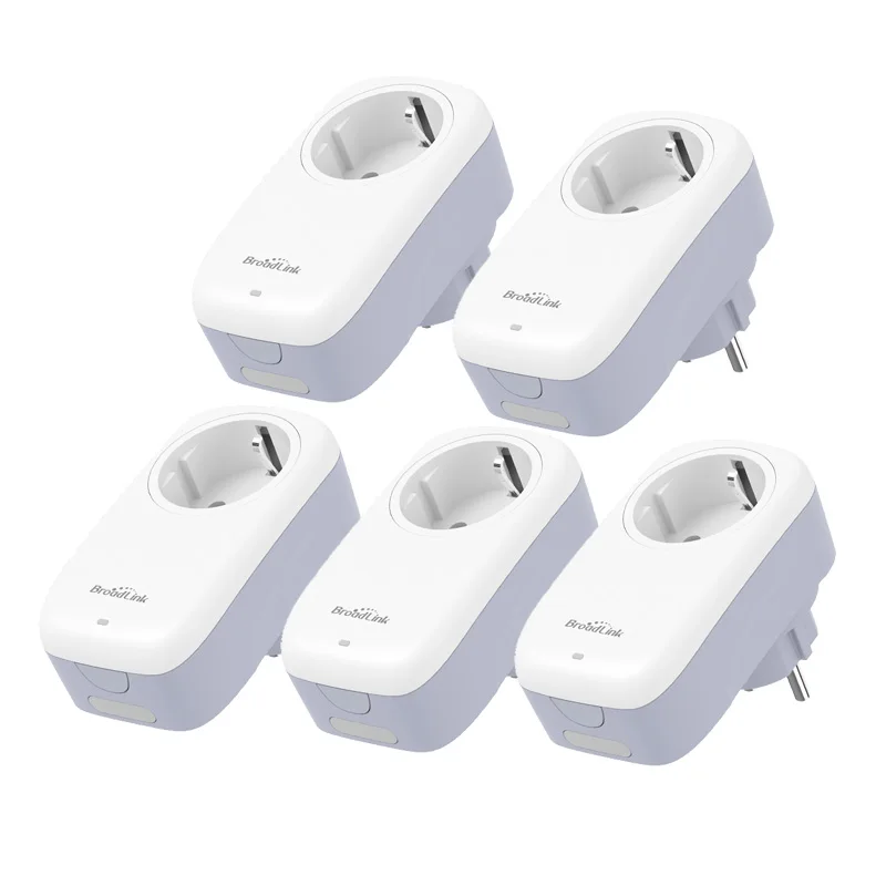 

Электрическая смарт-розетка BroadLink SP4L EU 16 А с поддержкой Wi-Fi, 1/2/5 шт.