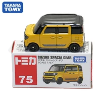 tomica takara tomy alloy car model no 75 suzuki spacia gear station wagon 798569 motor vehicle diecast metal model kids toys