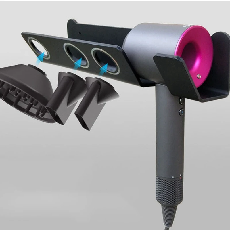 

For Dyson Supersonic Hair Dryer Holder Bathroom Storage Organizer Shelf for Wall Mount Bathroom Hardware Accessories
