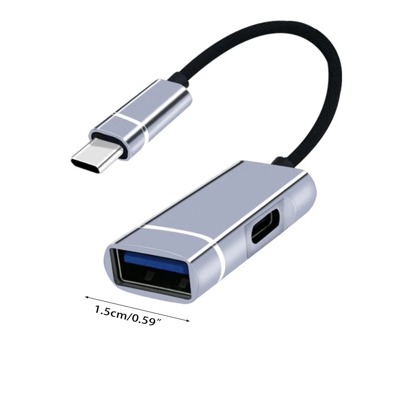 Переходник с USB 3 0 на Type C OTG кабель папа USB3.0 Femal PD преобразователь данных для ПК