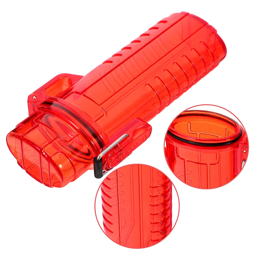 Водонепроницаемый чехол для зажигалки прозрачное пальто металлическая крышка