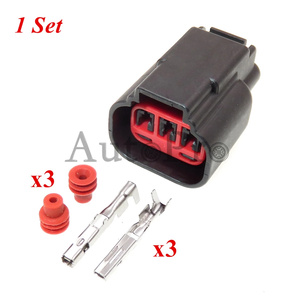 

1 комплект, автомобильный водонепроницаемый разъем с тремя отверстиями