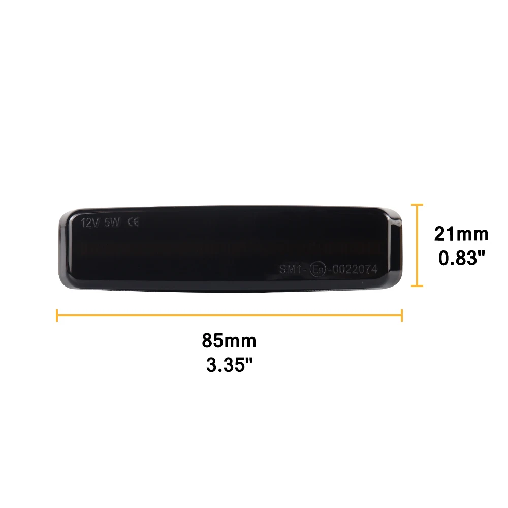 Для BMW 5 серии E39 (09 1995-06 2003) боковой маркер фонарь с динамическим поворотом фонарик