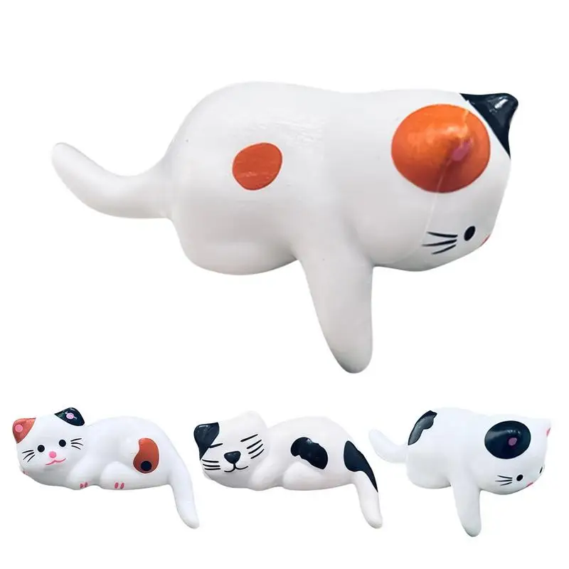 

Miniature Cat Figurines Garden Kitten Statue Gift For Kids Children Baby Room Decoration Toy Miniature Figurines Home Decor