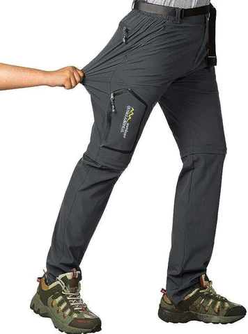 TRVLWEGO весенние походные тактические брюки для мужчин, водонепроницаемая Съемная одежда для рыбалки, одежда для альпинизма, быстросохнущая
